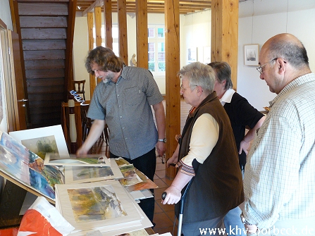 Bild 11 zur Ausstellung - Unterschiede. Bilder von der Ausstellung sowie dem Workshop: &Landschaftsmalerei"