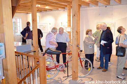 Bild 22 zur Ausstellungseröffnung von "BeWEGEn!" - Radfahren - Joggen - Wandern